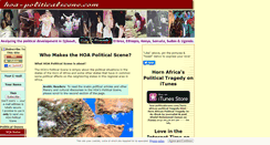 Desktop Screenshot of hoa-politicalscene.com